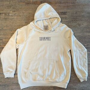 Taylor Swift Cream Hoodie - The Eras Tour